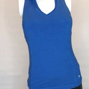 Danskin Semi-Fitted Athletic Racerback Blue